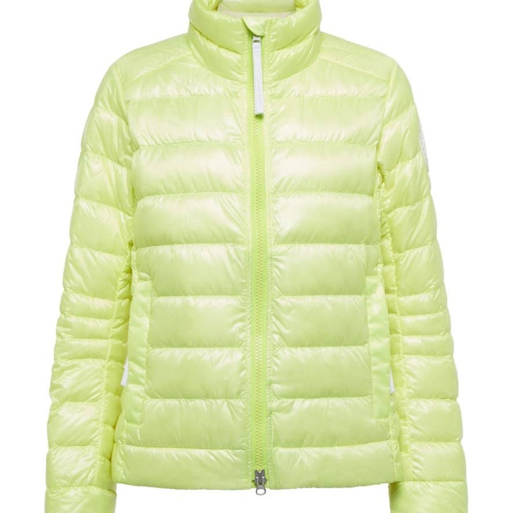 Canada Goose Cypress puffer in limelight